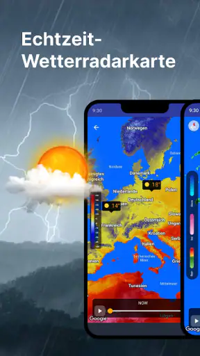 Wettervorhersage: Live-Radar screenshot 1