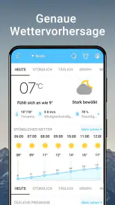 Wetterzeitleiste Lokales Radar screenshot