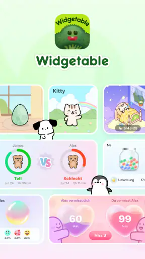 Widgetable: Beste & Paare screenshot 1