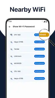 WiFi Analyzer - WiFi Passwords screenshot 1
