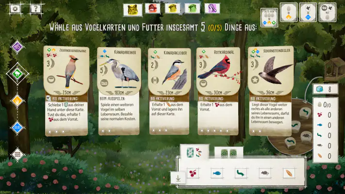 Wingspan (Flügelschlag) screenshot 1