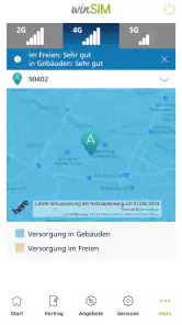 winSIM  Servicewelt screenshot