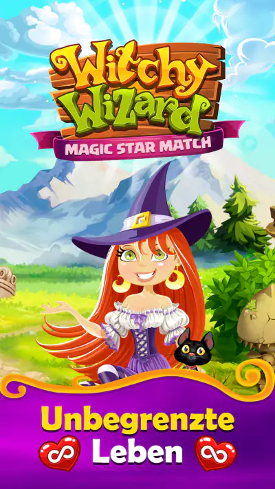 Witchy Wizard Match 3 Puzzle screenshot 1
