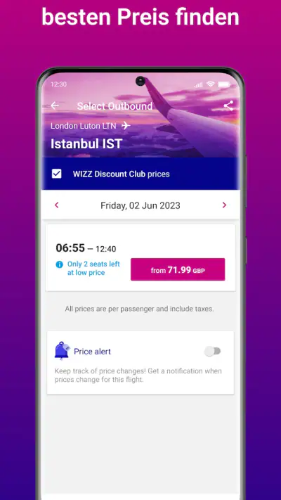 Wizz Air – Flüge Buchen screenshot 1