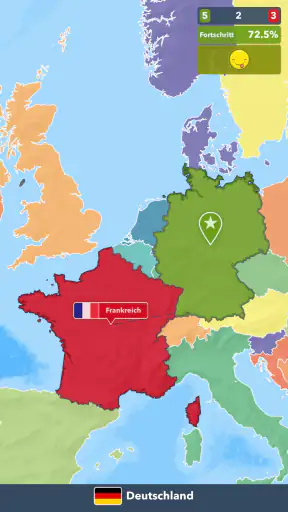Wo liegt das? - Geografie Quiz screenshot 1
