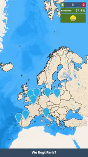 Wo liegt das? - Geografie Quiz screenshot 3