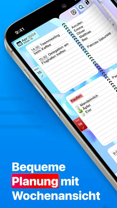 Wochenplaner - Kalender&To-Dos screenshot 1