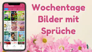 Wochentage Bilder mit Sprüche screenshot 1