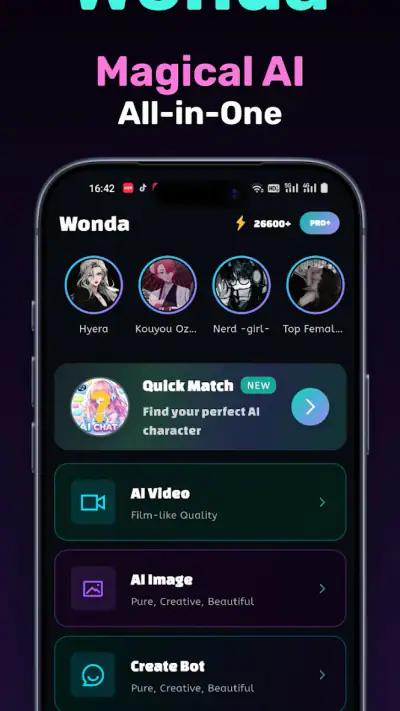 Wonda screenshot 1