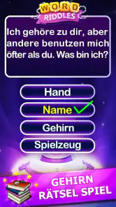 Word Riddles - Wortspiele Gehi screenshot