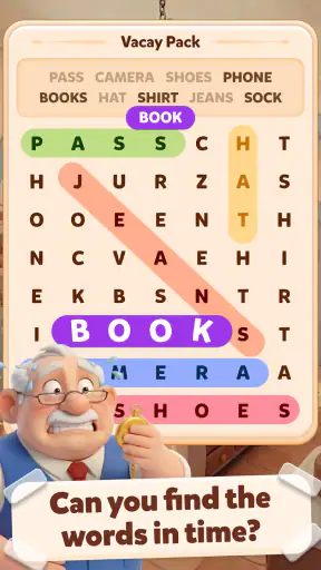 Word Search Hotel screenshot 1