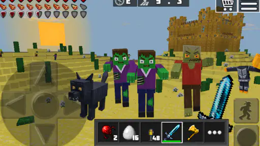 WorldCraft: Block Craft Spiele screenshot 4