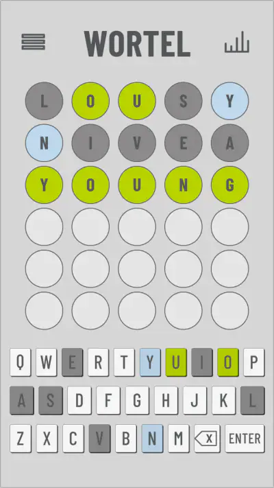 Wortel - Daily Word Puzzle screenshot 1