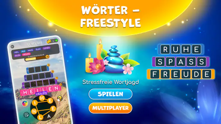 Wörter – Freestyle screenshot 1