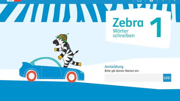 Wörter schreiben 1 mit Zebra screenshot 1