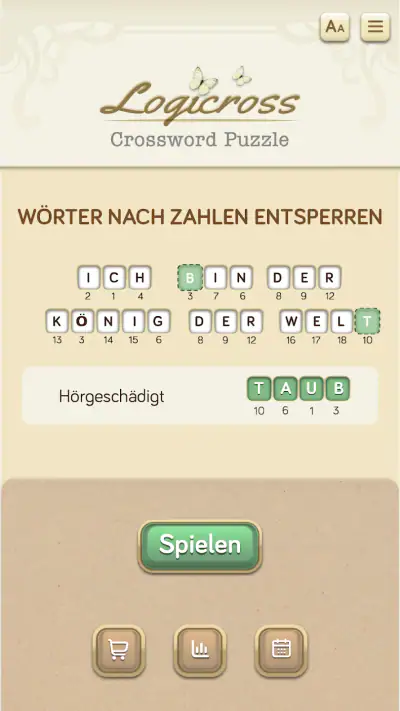 WortLogik : Kreuzworträtsel screenshot 1
