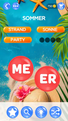 Wortperlen: Wortspiel screenshot 1
