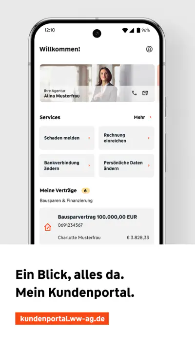W&W Kundenportal screenshot 1