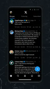X screenshot