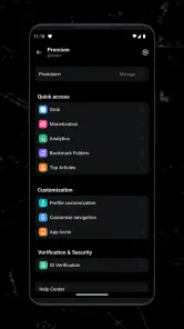 X screenshot