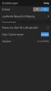 Yahoo Wetter screenshot