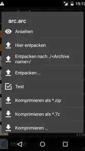 ZArchiver screenshot