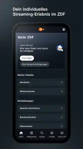 ZDF | Streaming und Live-TV screenshot