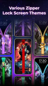Zip Locker: Zipper Lock Screen screenshot