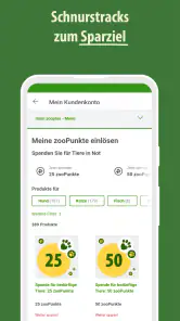 zooplus - Tierbedarf Online screenshot