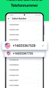 Zweite Telefonnummer - 2Number screenshot