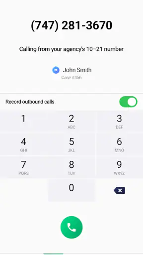 10-21 Police Phone screenshot 1