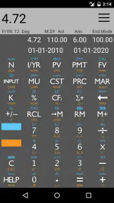 10bii Financial Calculator screenshot