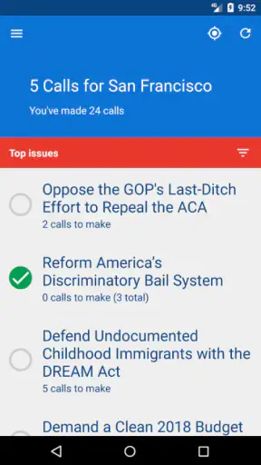 5 Calls: Contact Your Congress screenshot 1