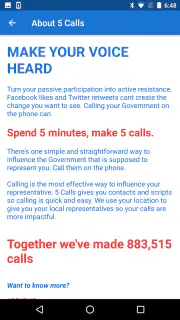 5 Calls: Contact Your Congress screenshot 7