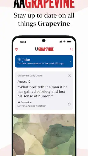 AA Grapevine screenshot 1
