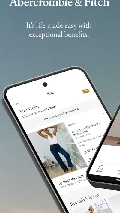 Abercrombie & Fitch screenshot 1