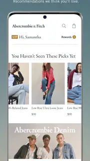 Abercrombie & Fitch screenshot 3