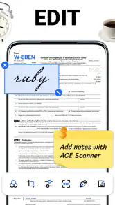 ACE Scanner - PDF Scanner App screenshot
