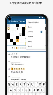 Acrostic Crossword Puzzles screenshot 5
