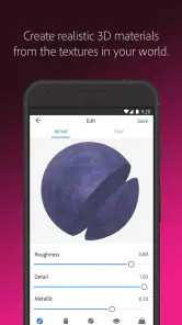 Adobe Capture: Illustrator,Ps screenshot