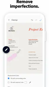 Adobe Scan AI PDF Scanner, OCR screenshot