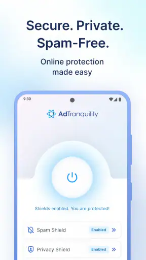 AdTranquility VPN Spam Blocker screenshot 1