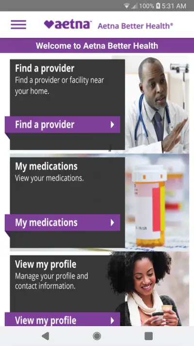 Aetna Better Health - Medicaid screenshot 1