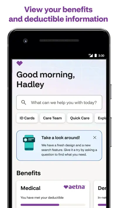 Aetna Health screenshot 1