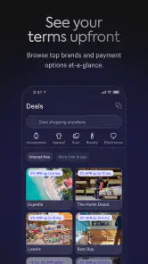 Affirm: Buy now, pay over time screenshot