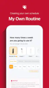 AGE-R medicube Digital clinic screenshot