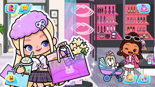 Aha World: Doll Dress-Up Game screenshot