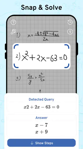 AI Math Scanner: Maths Solver screenshot 1