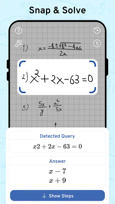 AI Math Scanner: Maths Solver screenshot 1