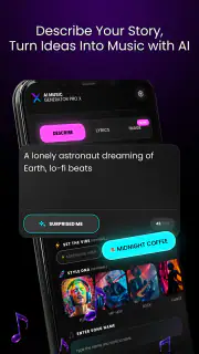 AI Music Generator PRO X screenshot 2